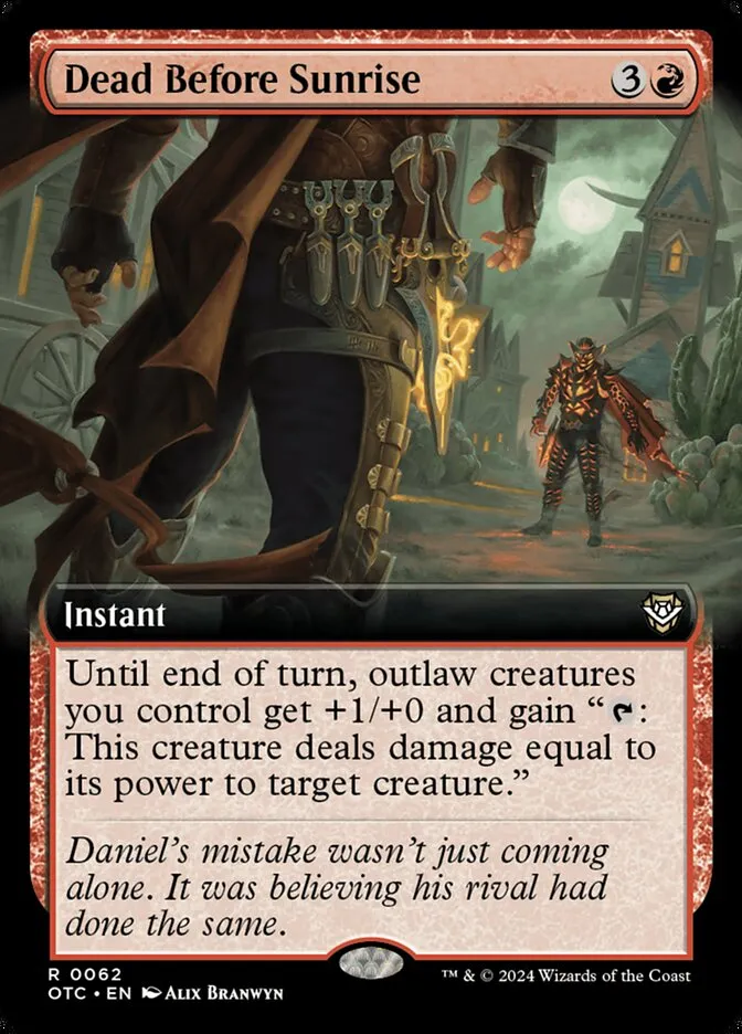 Dead Before Sunrise Front Face