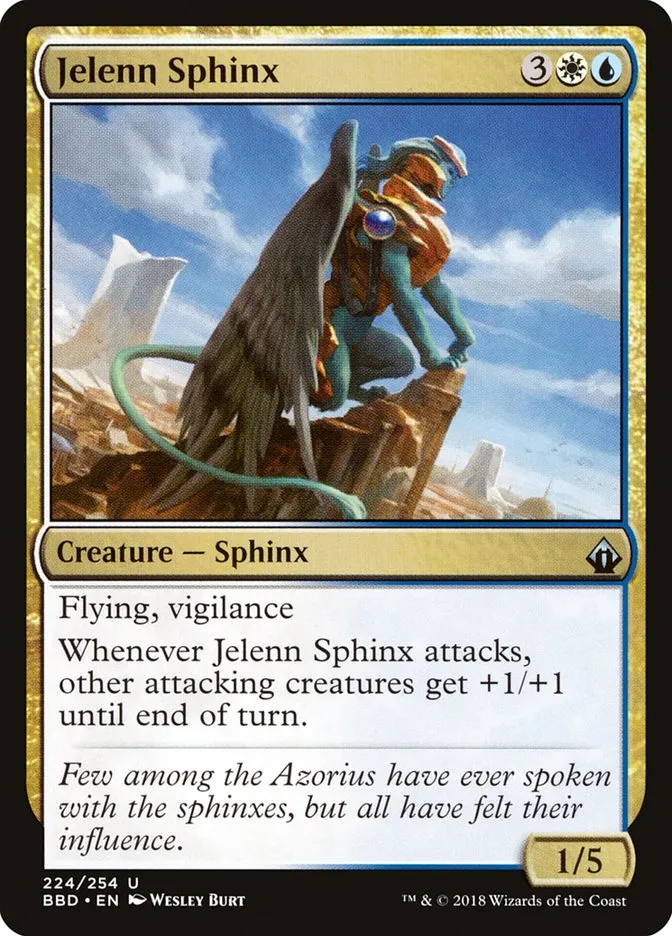 Jelenn Sphinx Front Face