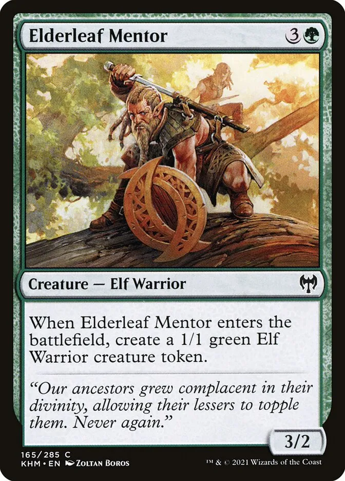 Elderleaf Mentor Front Face