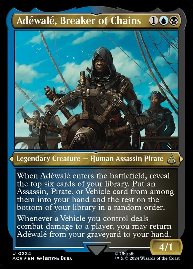 Adéwalé, Breaker of Chains Front Face