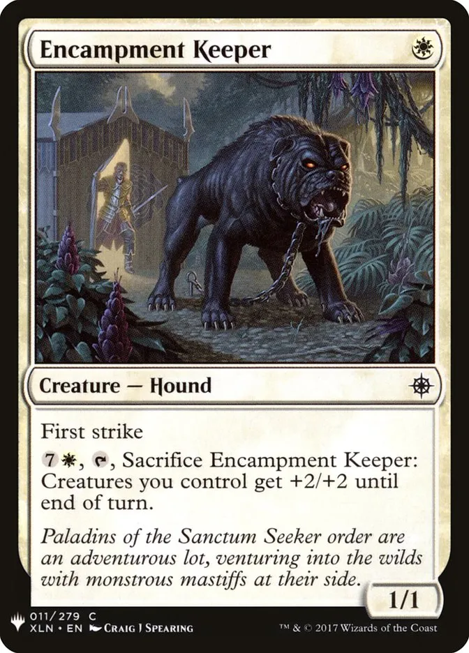Encampment Keeper Front Face