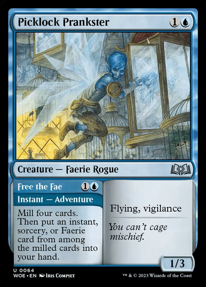 Picklock Prankster // Free the Fae Front Face