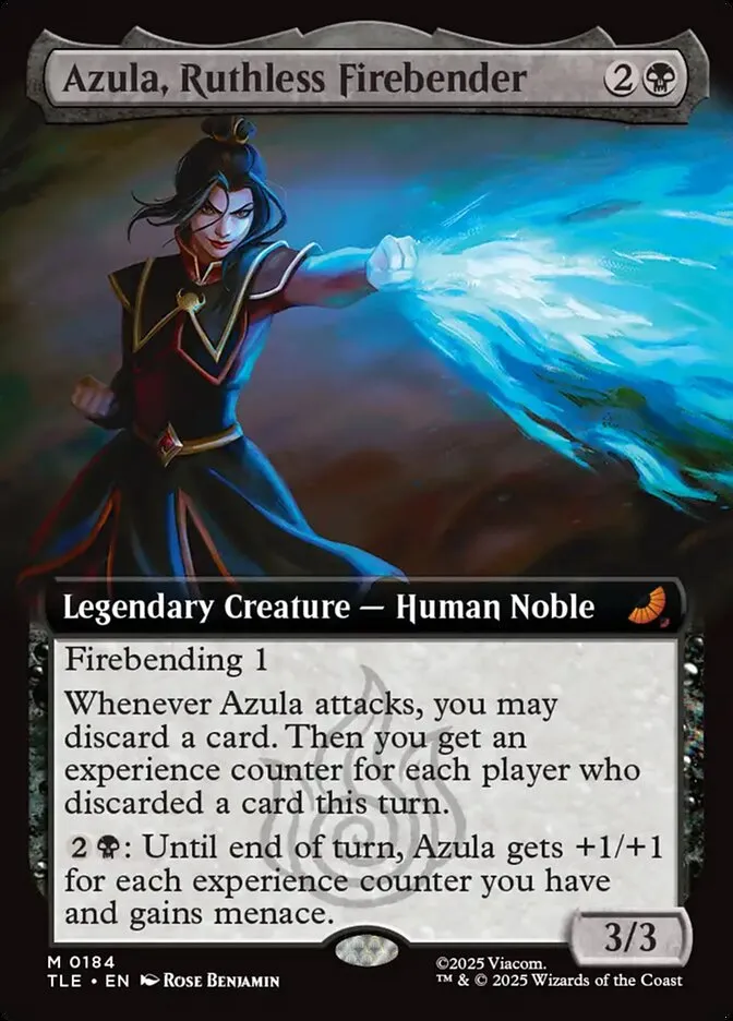 Azula, Ruthless Firebender Front Face