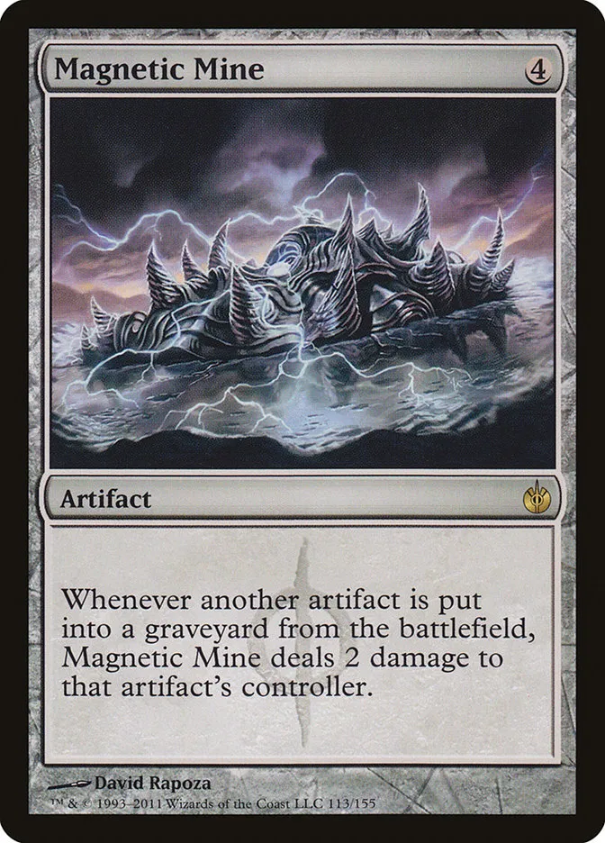 Magnetic Mine Front Face