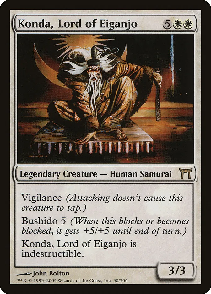Konda, Lord of Eiganjo Front Face