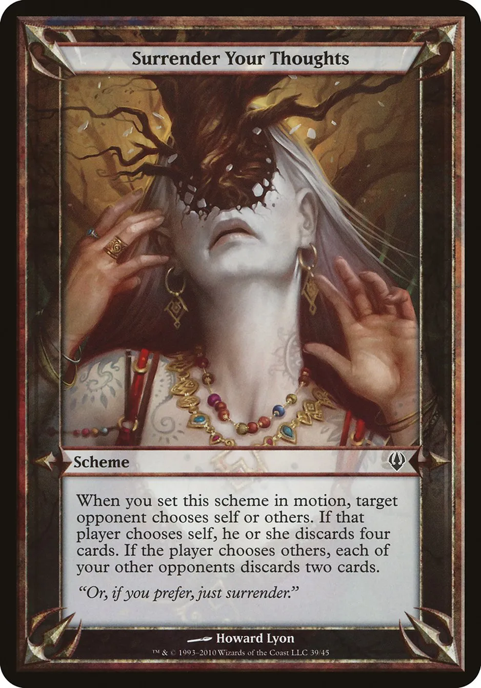Surrender Your Thoughts Front Face