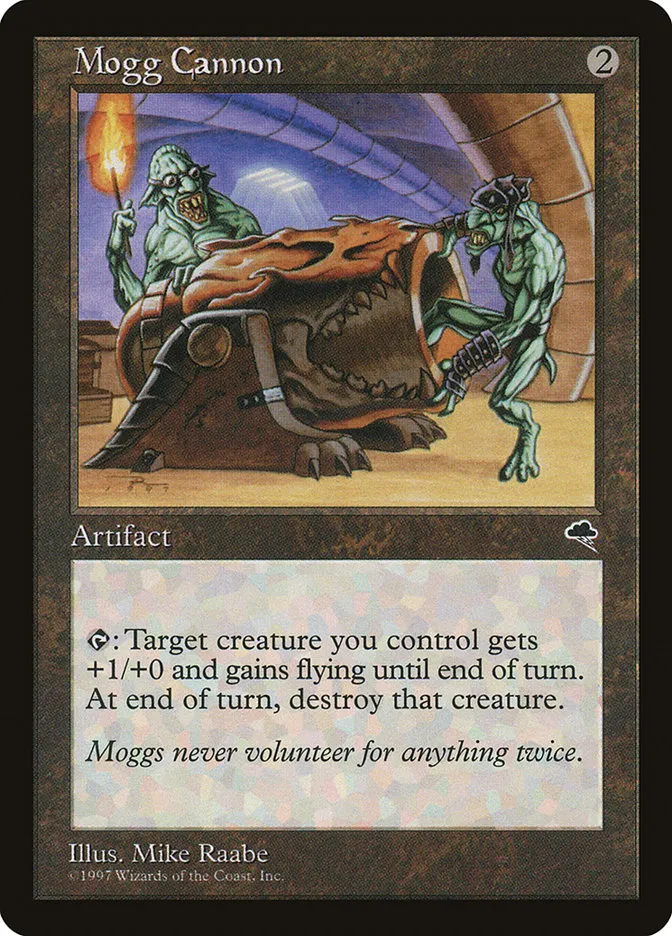 Mogg Cannon Front Face