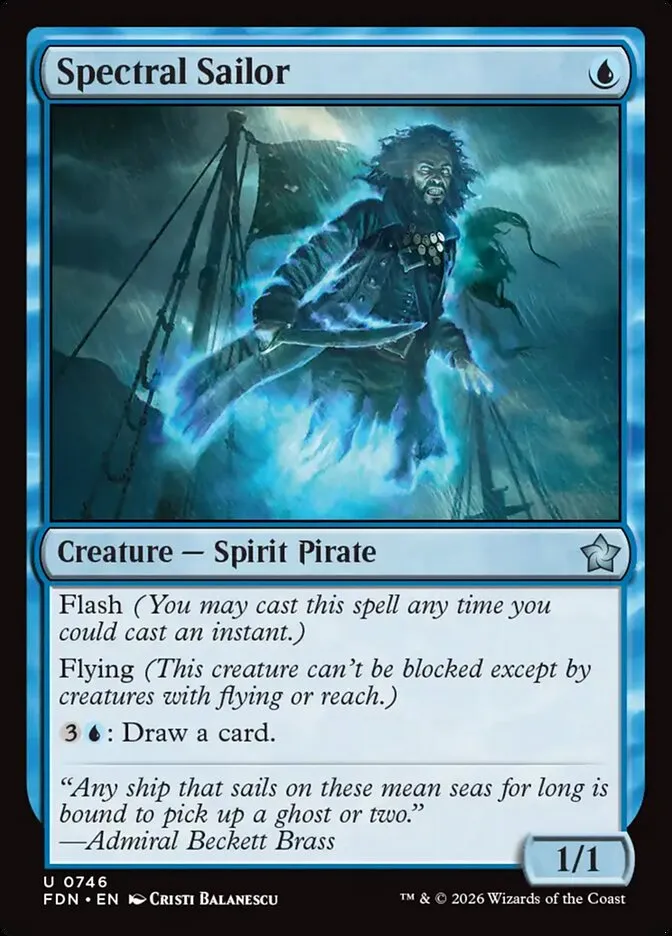 Spectral Sailor