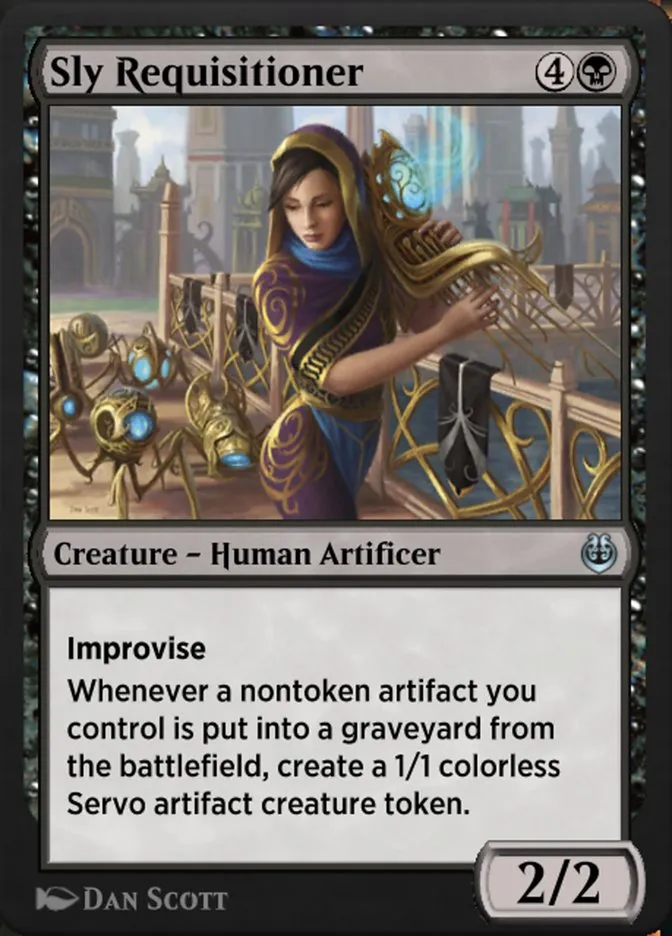 Sly Requisitioner Front Face