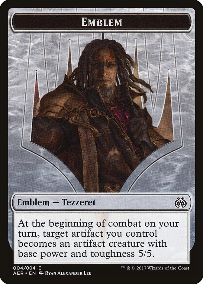 Tezzeret the Schemer Emblem Front Face