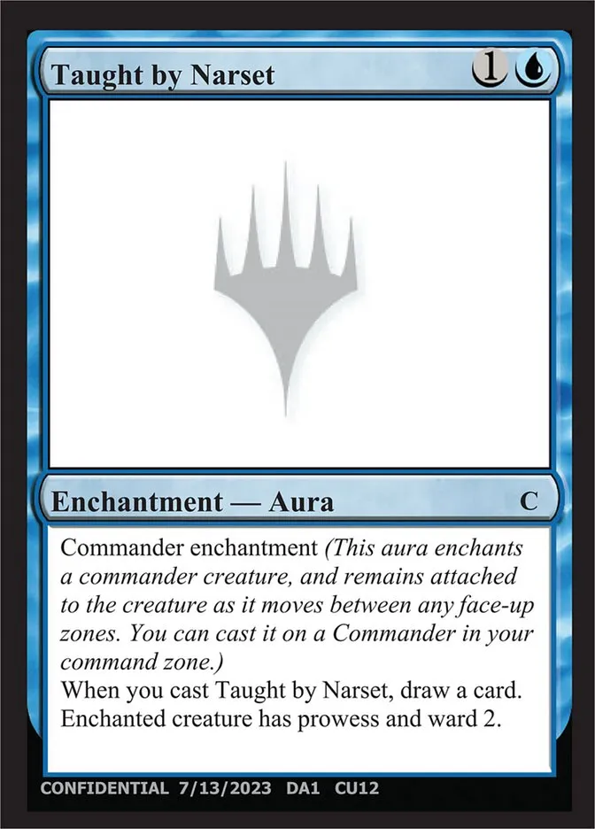 Taught by Narset Front Face