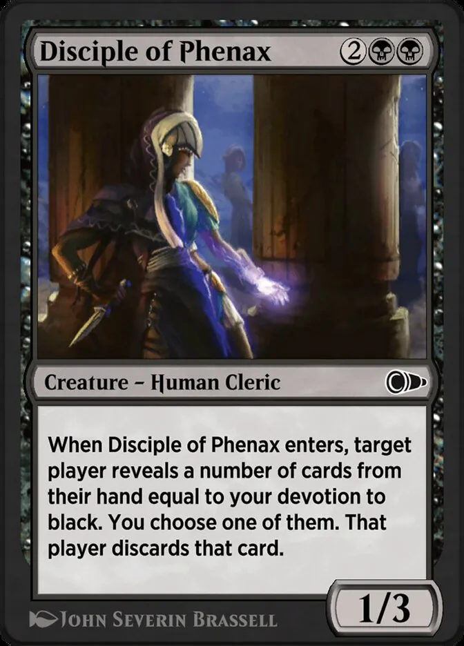Disciple of Phenax Front Face