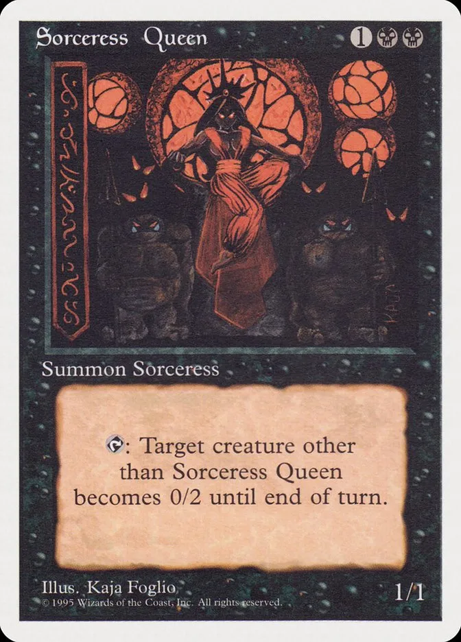 Sorceress Queen Front Face