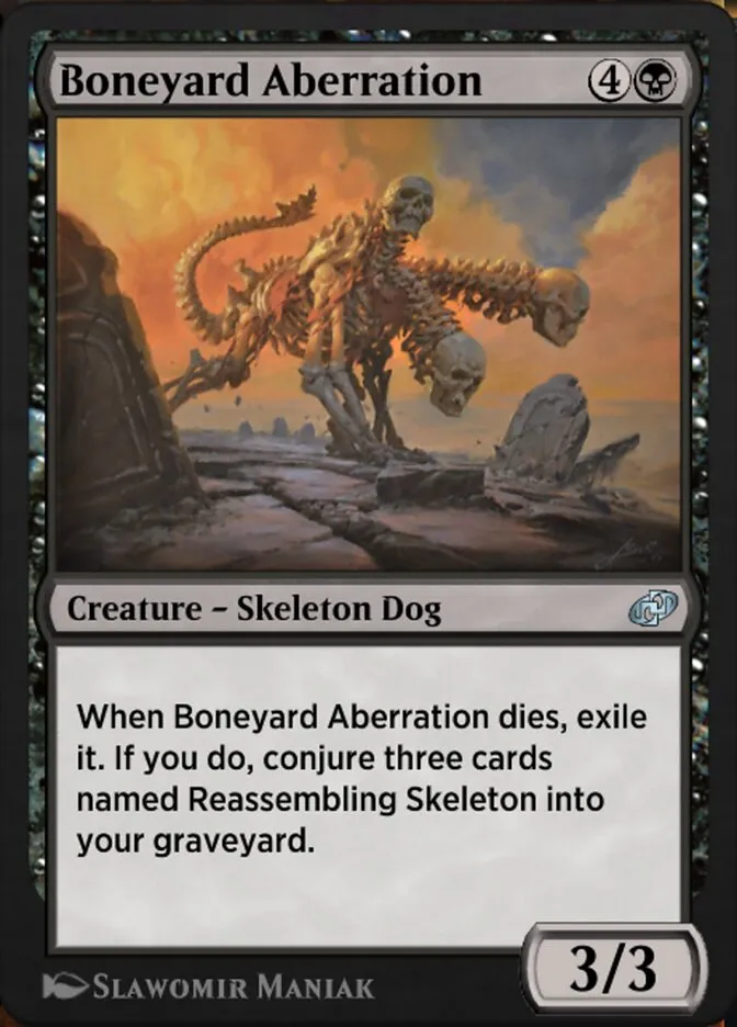 Boneyard Aberration Front Face