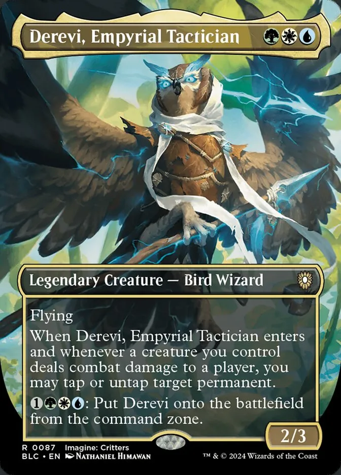 Derevi, Empyrial Tactician Front Face