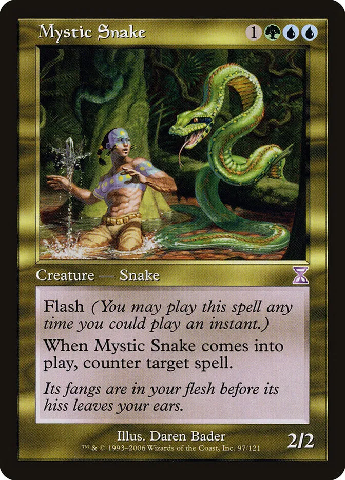 Mystic Snake Front Face