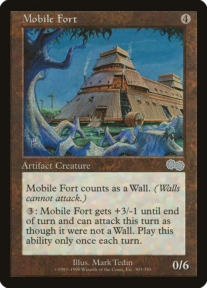 Mobile Fort Front Face
