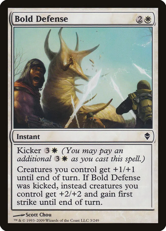 Bold Defense Front Face