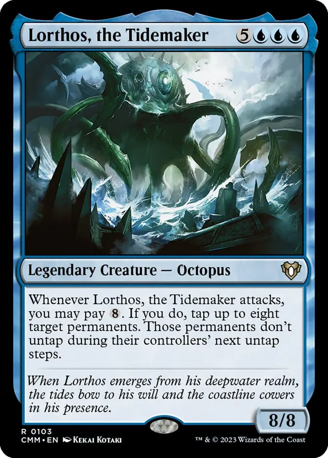 Lorthos, the Tidemaker Front Face