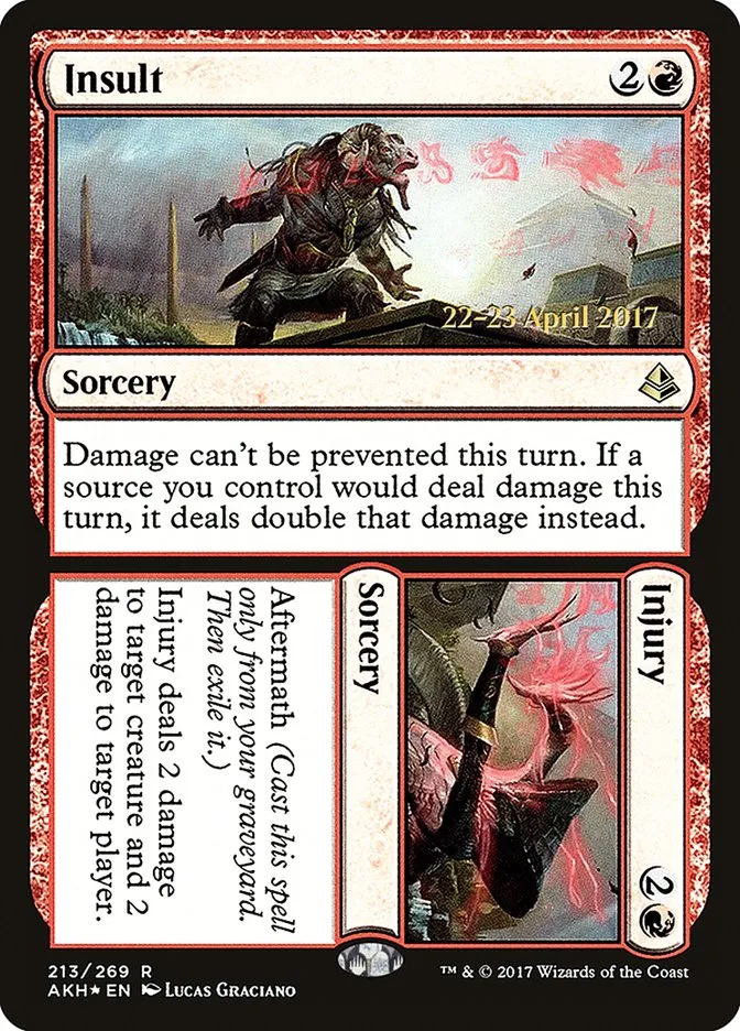 Insult // Injury Front Face
