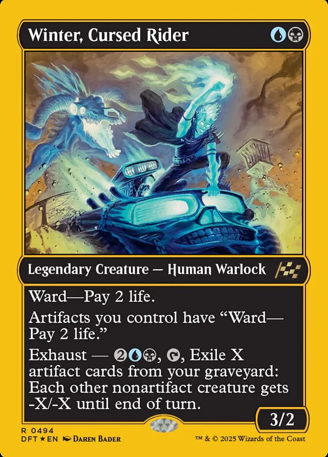 Winter, Cursed Rider