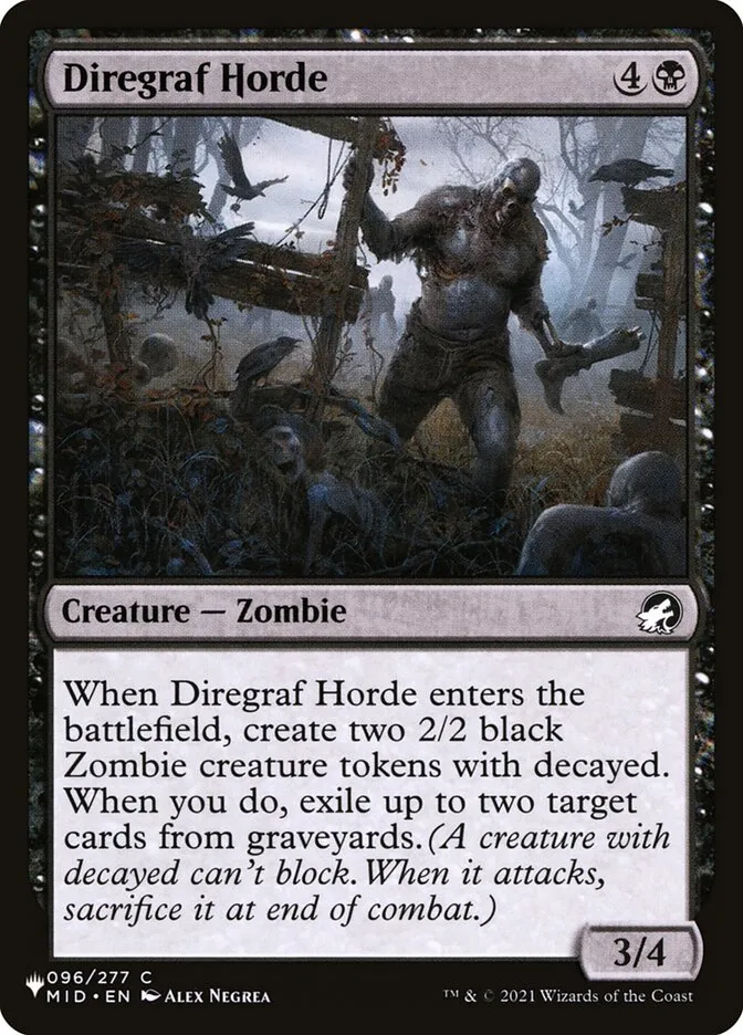 Diregraf Horde Front Face