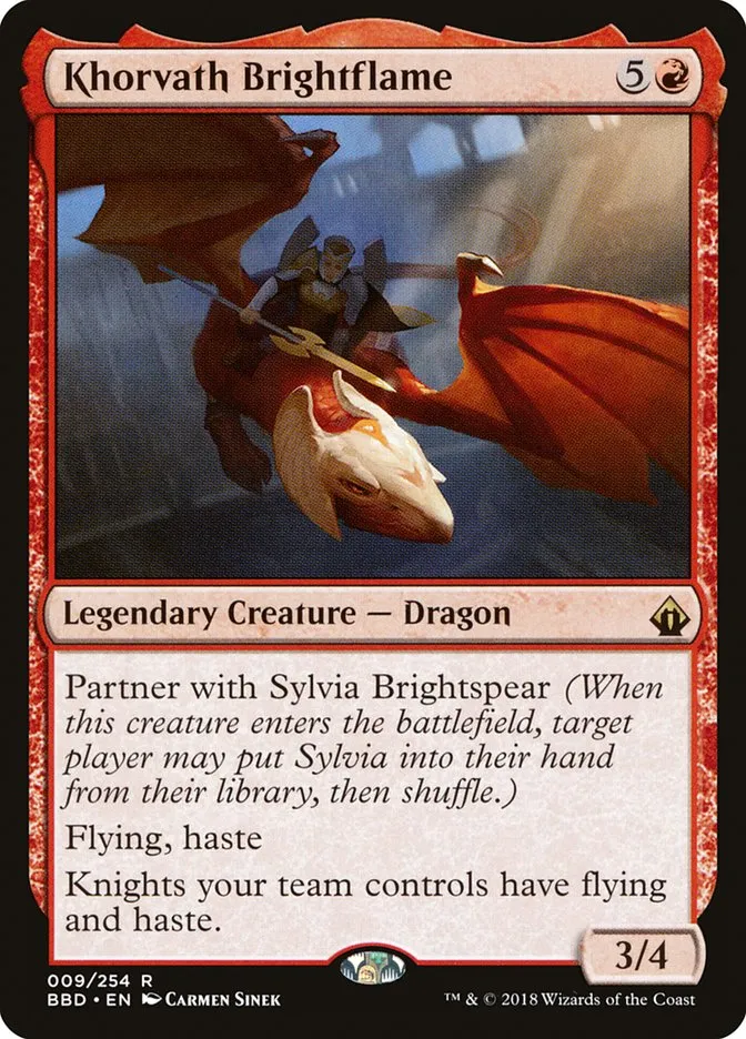 Khorvath Brightflame Front Face