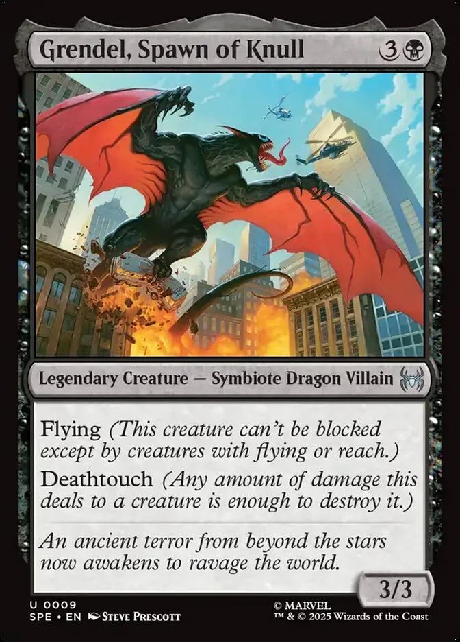 Grendel, Spawn of Knull Front Face