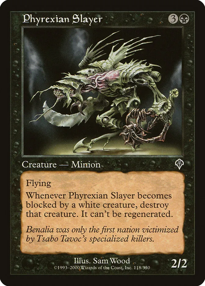 Phyrexian Slayer Front Face