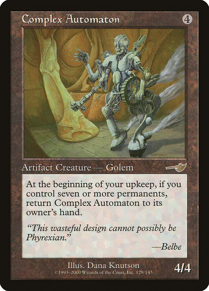 Complex Automaton Front Face