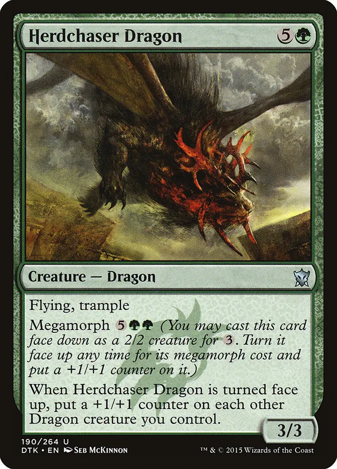 Herdchaser Dragon Front Face