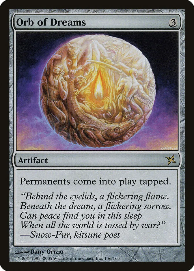 Orb of Dreams Front Face