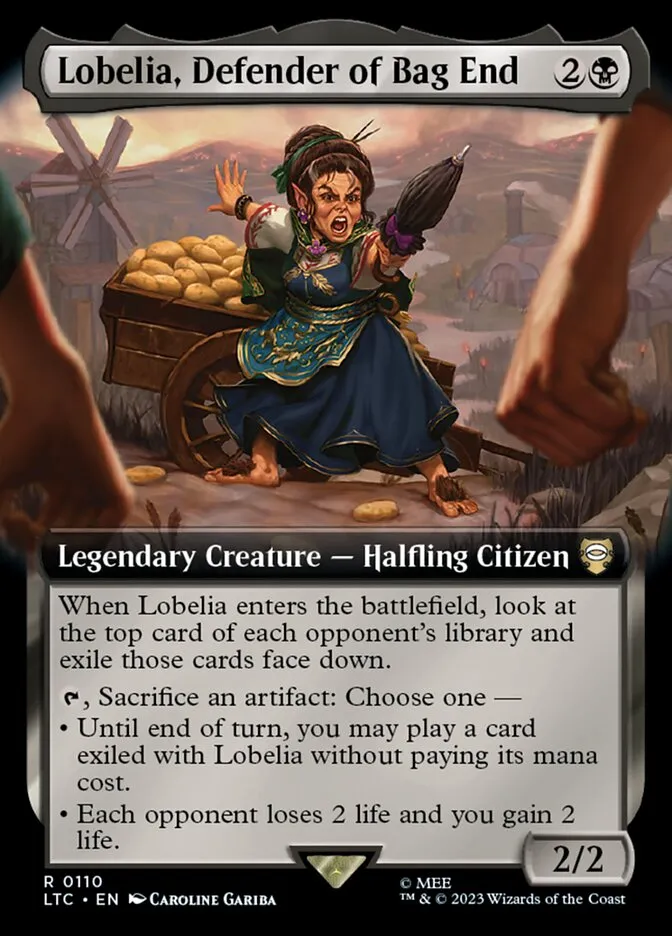 Lobelia, Defender of Bag End Front Face