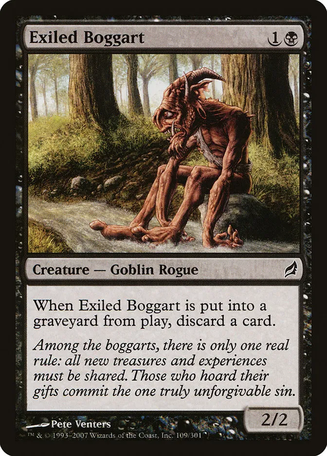 Exiled Boggart Front Face