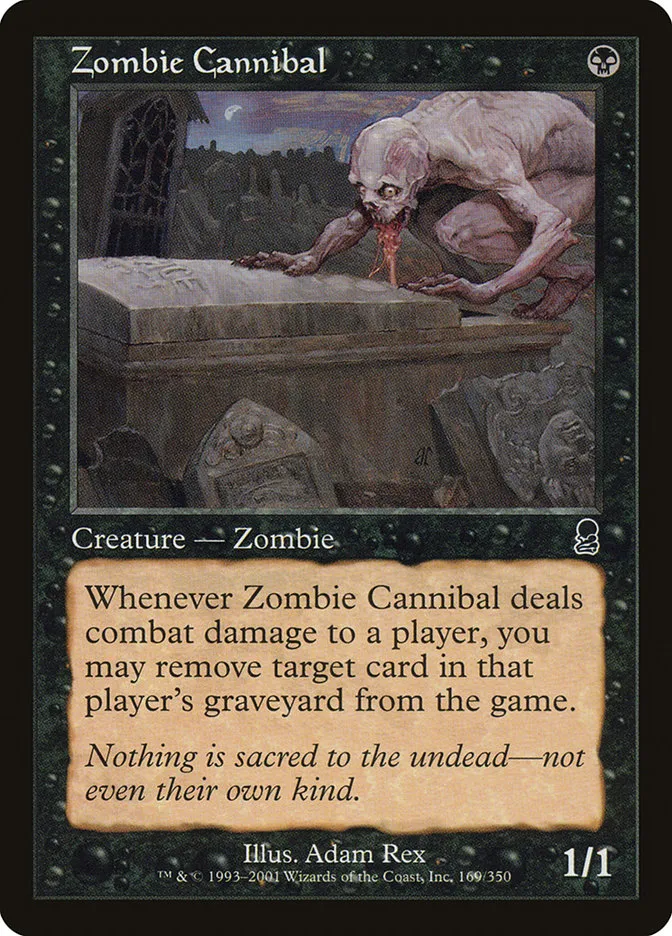 Zombie Cannibal Front Face