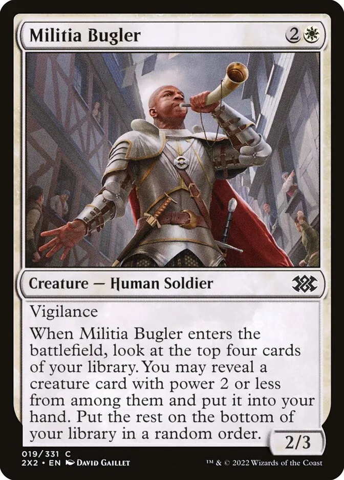 Militia Bugler Front Face