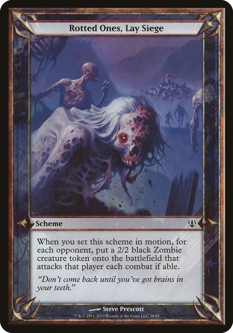 Rotted Ones, Lay Siege Front Face