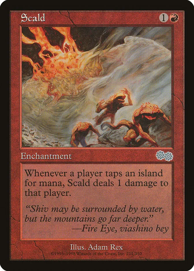 Scald Front Face