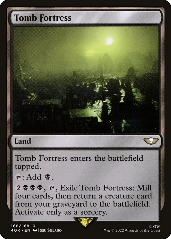 Tomb Fortress Front Face