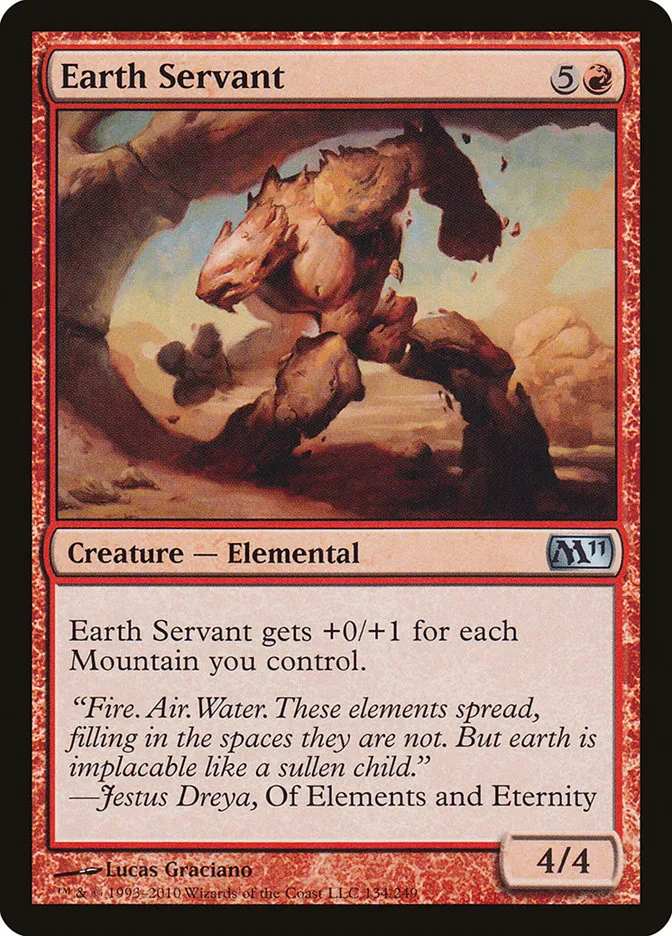 Earth Servant Front Face