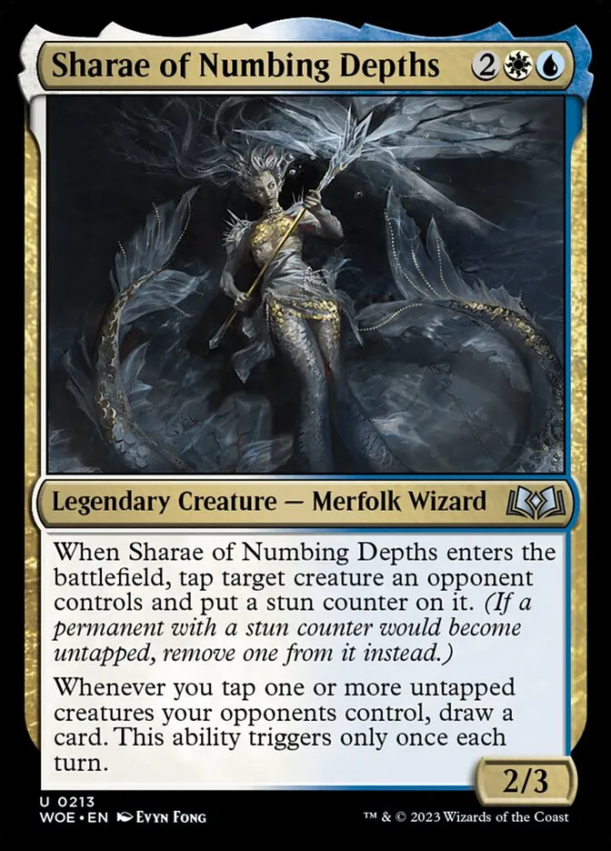 Sharae of Numbing Depths Front Face
