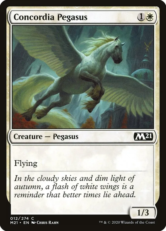 Concordia Pegasus Front Face
