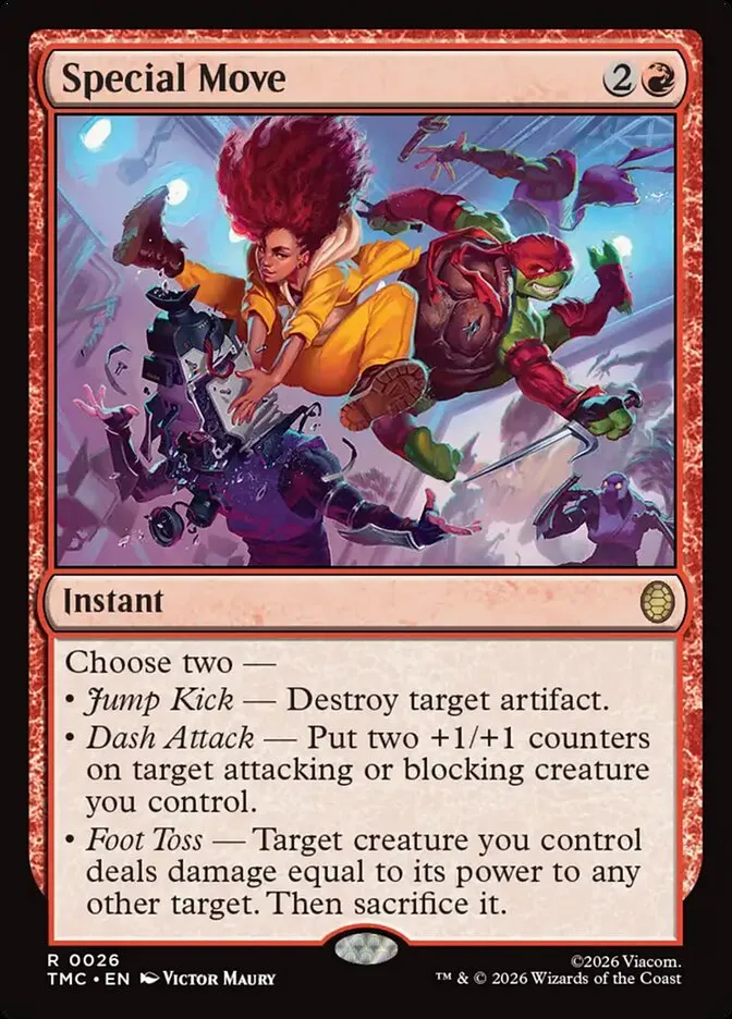 Special Move Front Face