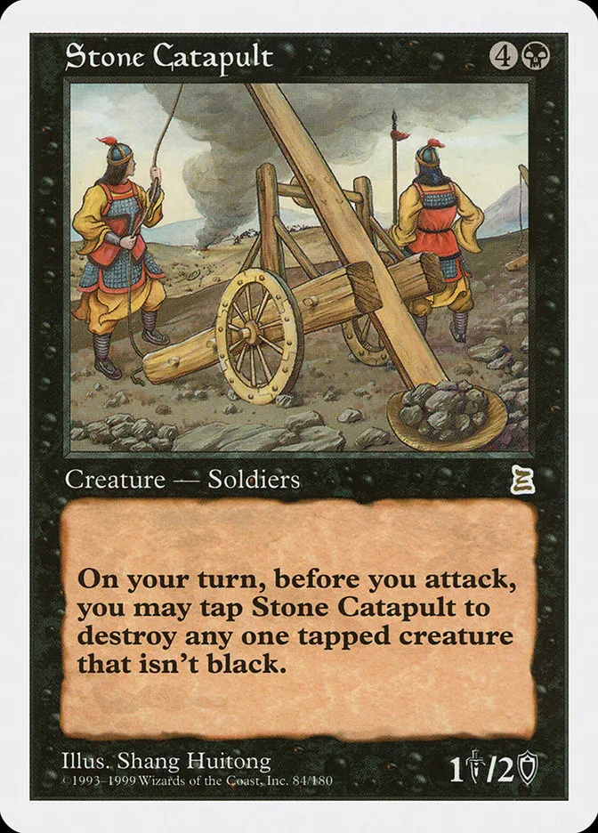 Stone Catapult Front Face