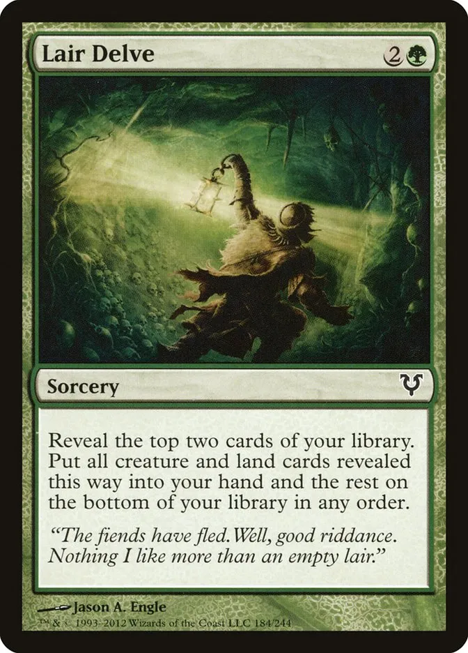 Lair Delve Front Face