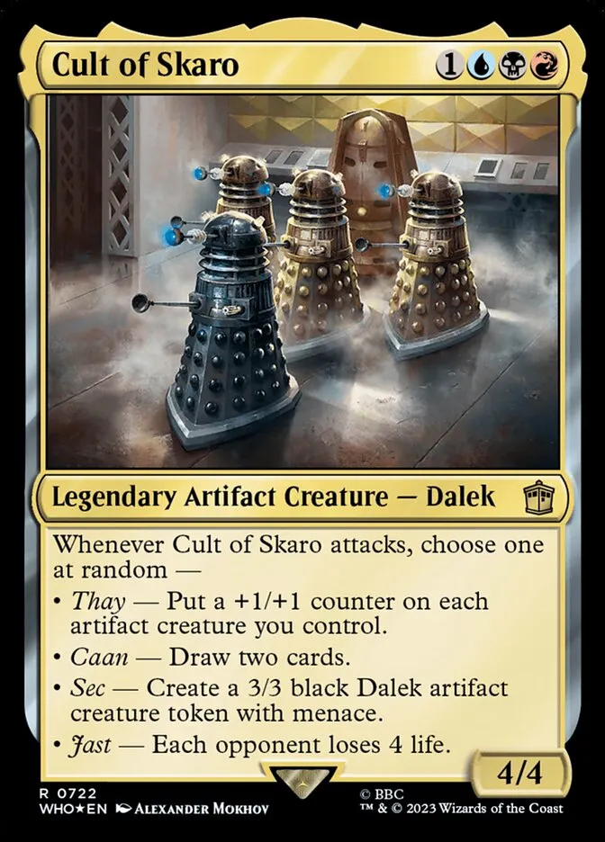 Cult of Skaro Front Face