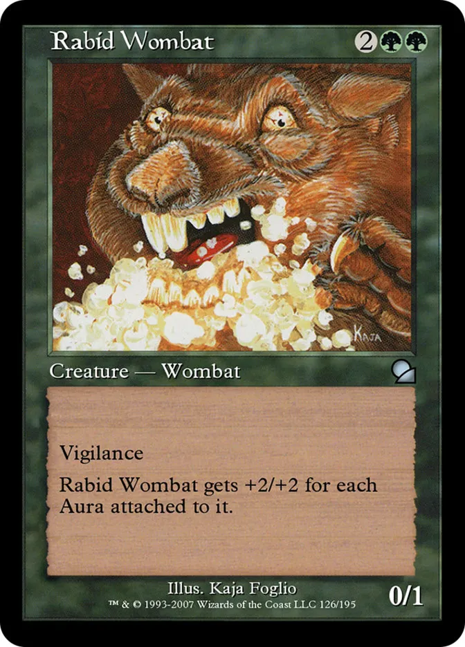 Rabid Wombat Front Face