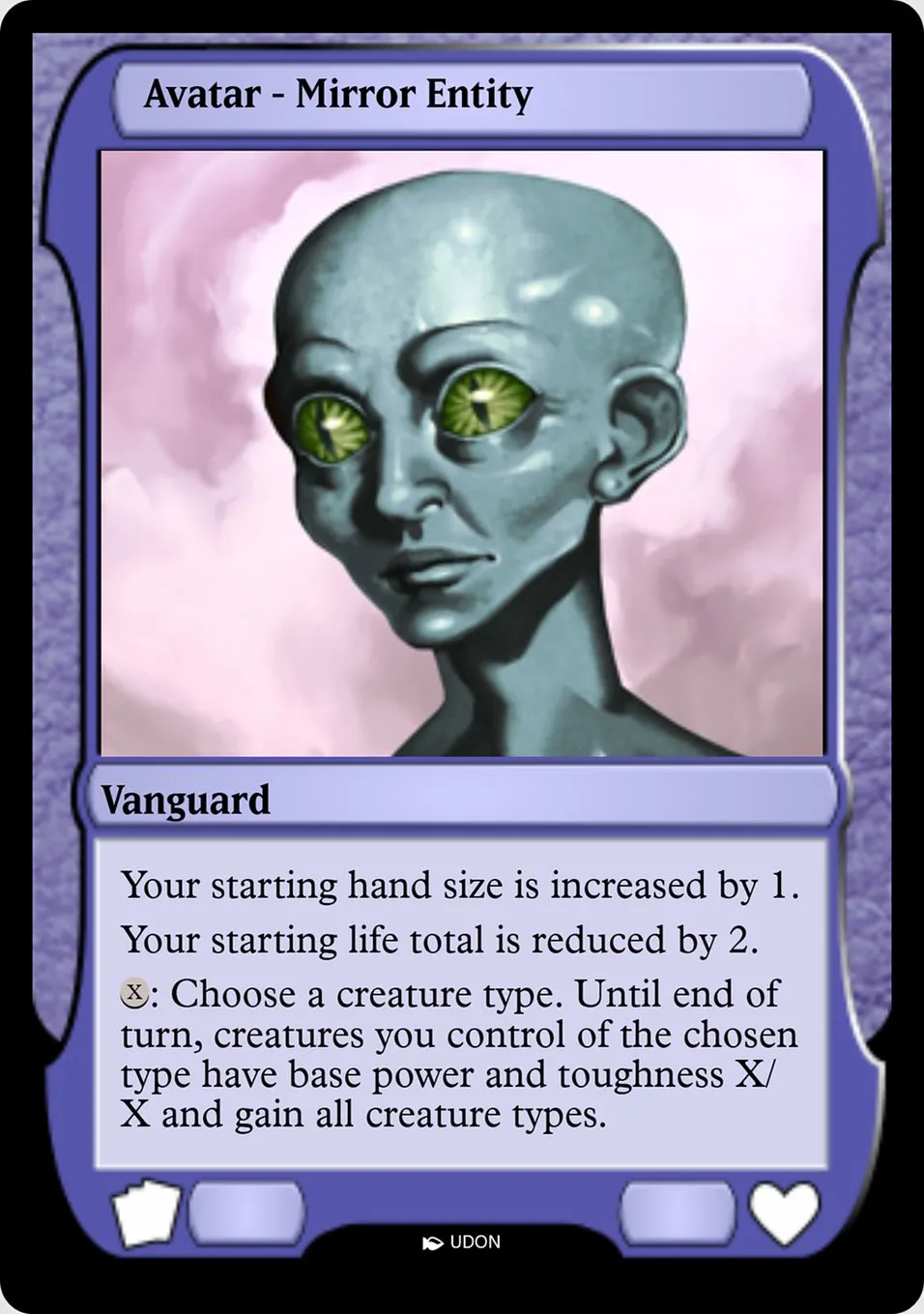 Mirror Entity Avatar Front Face