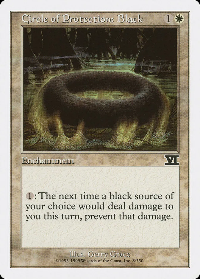 Circle of Protection: Black Front Face