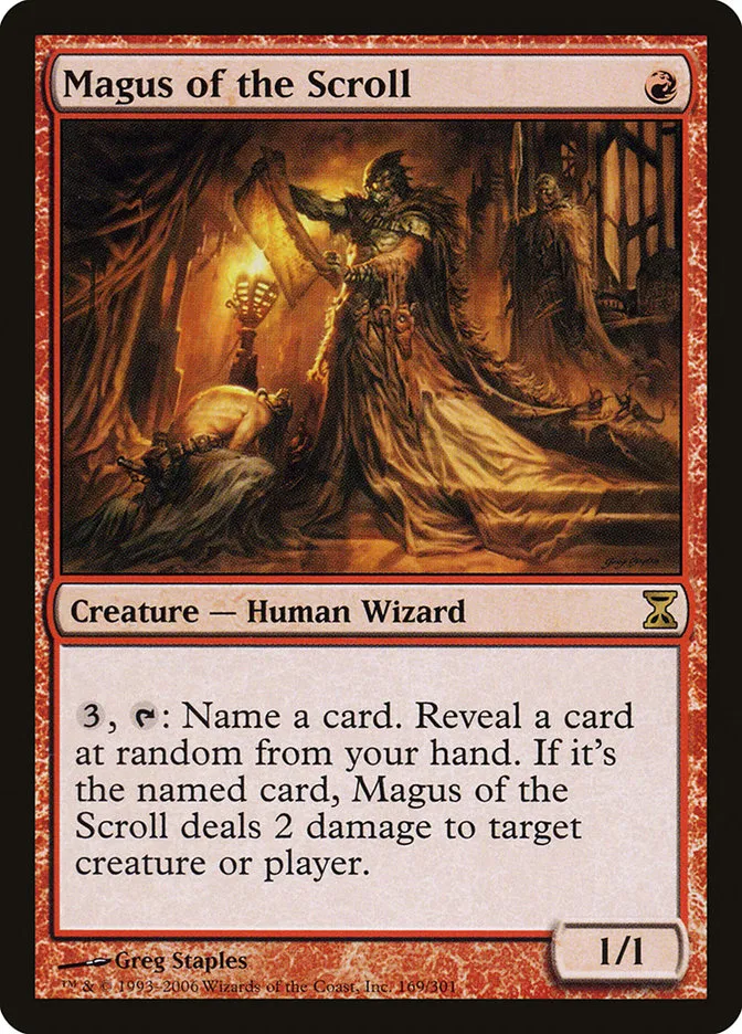 Magus of the Scroll Front Face